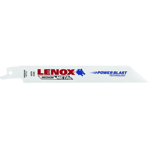 トラスコ中山 LENOX バイメタルセーバーソーブレード B618R 150mm×18山 (25枚入り)（ご注文単位1パック）【直送品】