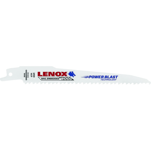 トラスコ中山 LENOX バイメタルセーバーソーブレード 656R 150mm×6山 （5枚入り） 105-9926  (ご注文単位1パック) 【直送品】