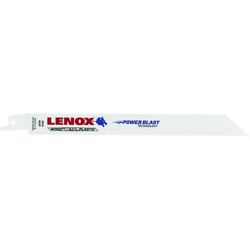 トラスコ中山 LENOX バイメタルセーバーソーブレード B810R 200mmX10山(25マイ入)（ご注文単位1パック）【直送品】