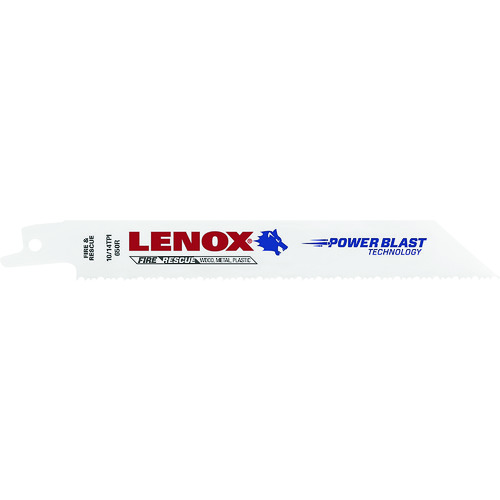 トラスコ中山 LENOX 解体用セーバーソーブレード 650R 150mm×10/14山 (2枚入り)（ご注文単位1パック）【直送品】