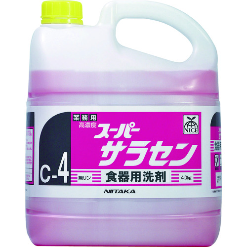 トラスコ中山 ニイタカ スーパーサラセン 4kg（ご注文単位1個）【直送品】