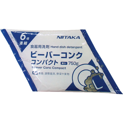 トラスコ中山 ニイタカ ビーバーコンクコンパクト750g×4袋（ご注文単位1箱）【直送品】