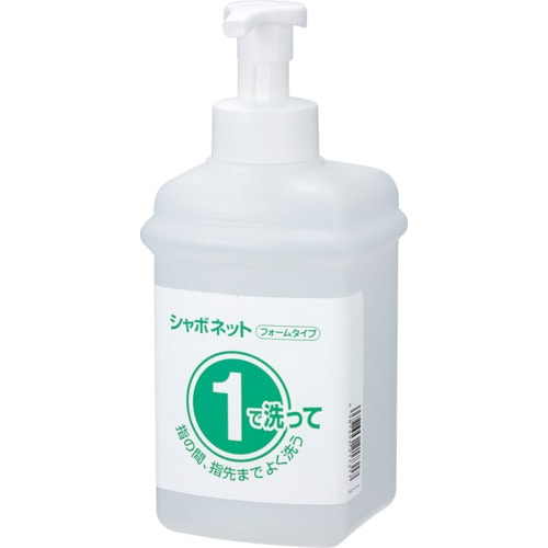 トラスコ中山 サラヤ 1・2ボトル1L 石けん液用泡P付（ご注文単位1個）【直送品】