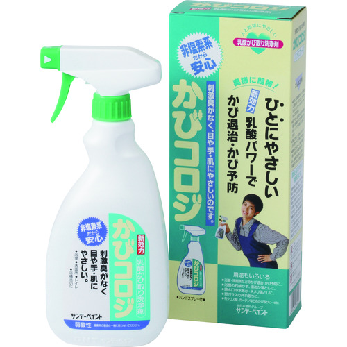 トラスコ中山 サンデーペイント かびコロジ(乳酸かび取り洗浄剤) 500M（ご注文単位1個）【直送品】