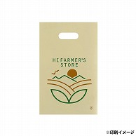 【オリジナル印刷】 特注HDポリ袋 22－35　2C カラー 15000枚