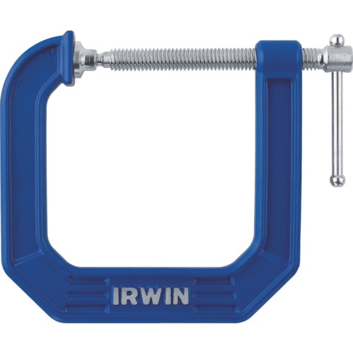 トラスコ中山 IRWIN C型クランプ(シャコ万力)75mm×120mm（ご注文単位1個）【直送品】