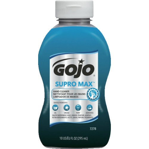 トラスコ中山 GOJO ゴージョー スープロ エム・エー・エックス ハンドクリーナー 295ml（ご注文単位1個）【直送品】