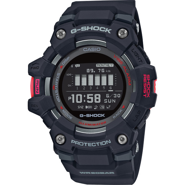 シャディ　カシオ　G-SHOCK　G-SQUAD　腕時計　【GBD-100-1JF】 1個 (ご注文単位1個)【直送品】