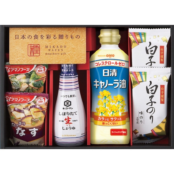 シャディ　味香門和膳（みかどわぜん）アマノフーズ＆キッコーマン和食詰合せ 1個※軽 (ご注文単位1個)【直送品】