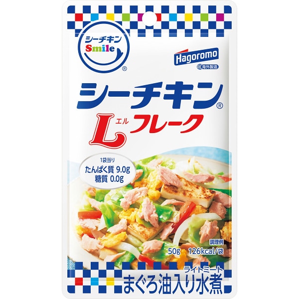 シャディ　はごろも　シーチキンSmile　Lフレーク50g（12袋） 1個※軽 (ご注文単位1個)【直送品】