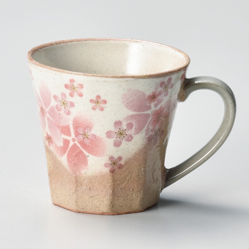 金正陶器 重ね桜マグ 1個（ご注文単位1個）【直送品】