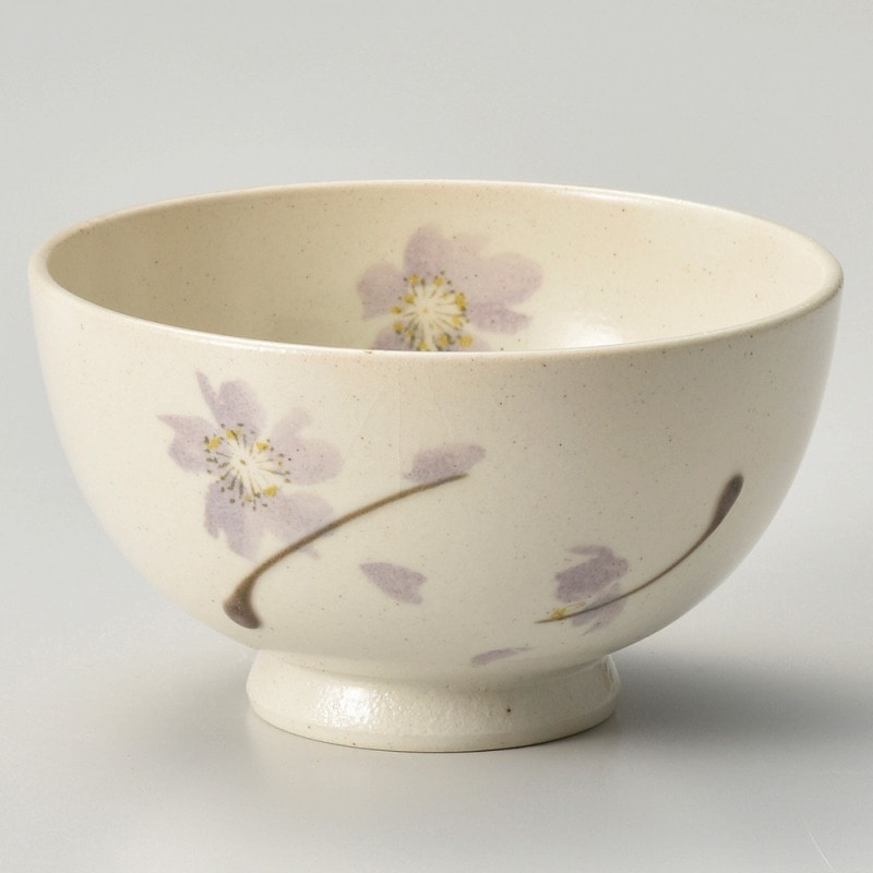 金正陶器 織部花ちらし（ブルー）軽量茶碗 1個（ご注文単位1個）【直送品】