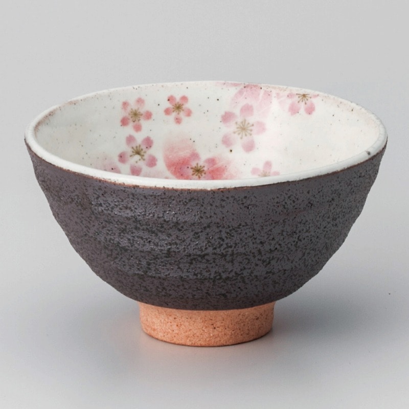 金正陶器 粉引舞桜飯碗（ピンク） 1個（ご注文単位1個）【直送品】