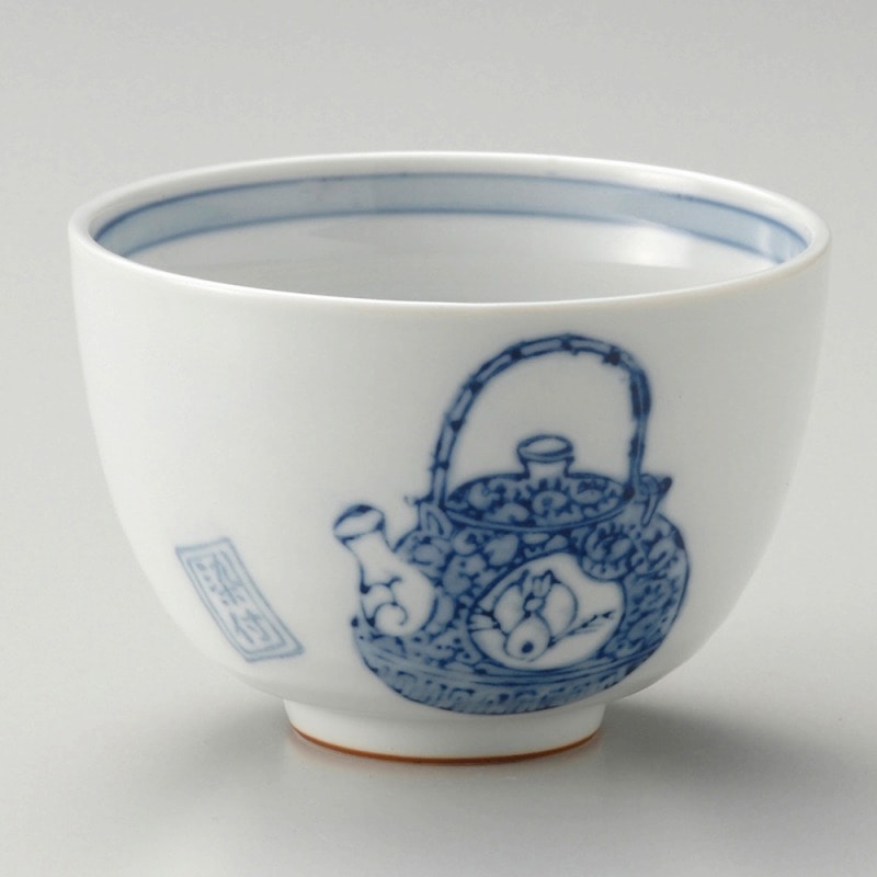 金正陶器 染付土瓶絵多用小丼 1個（ご注文単位1個）【直送品】