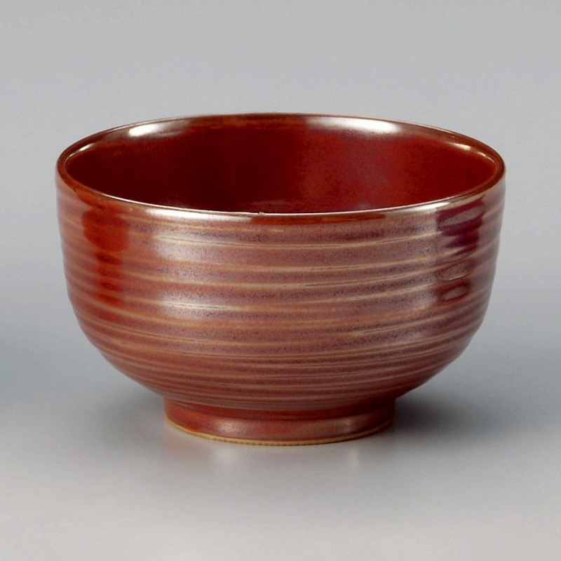 金正陶器 紅結晶5.0丼 1個（ご注文単位1個）【直送品】