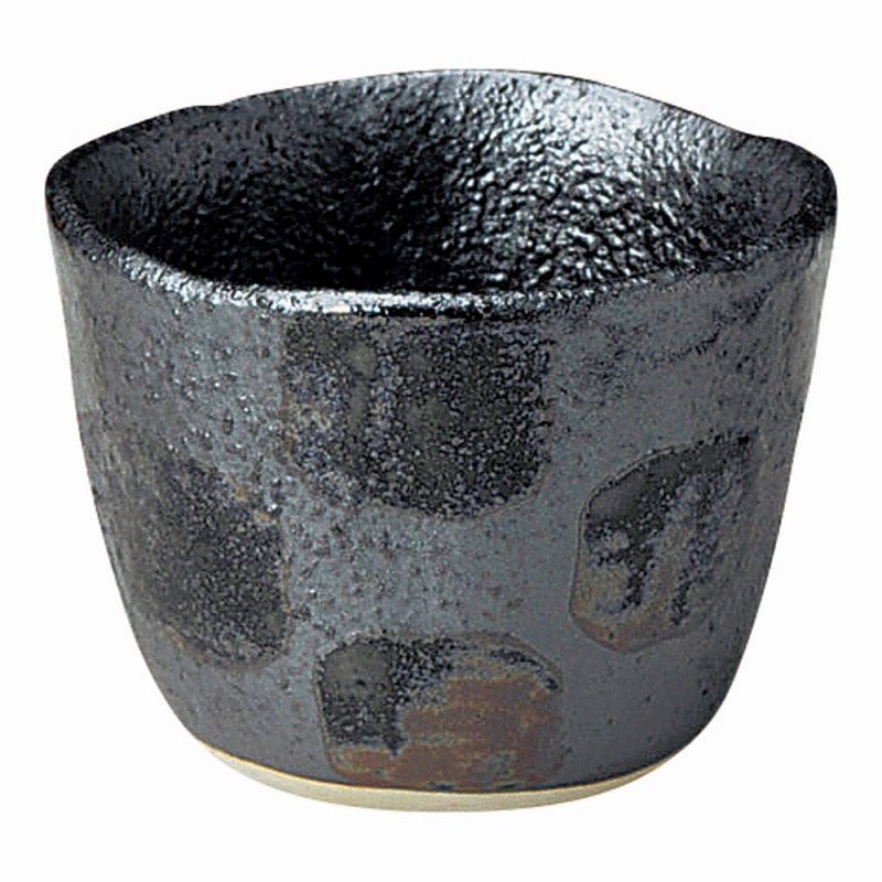 金正陶器 黒市松陶碗（小） 1個（ご注文単位1個）【直送品】