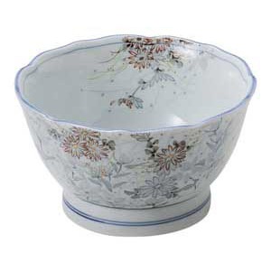 金正陶器 古染錦春日野桔梗型4.5丼 1個（ご注文単位1個）【直送品】