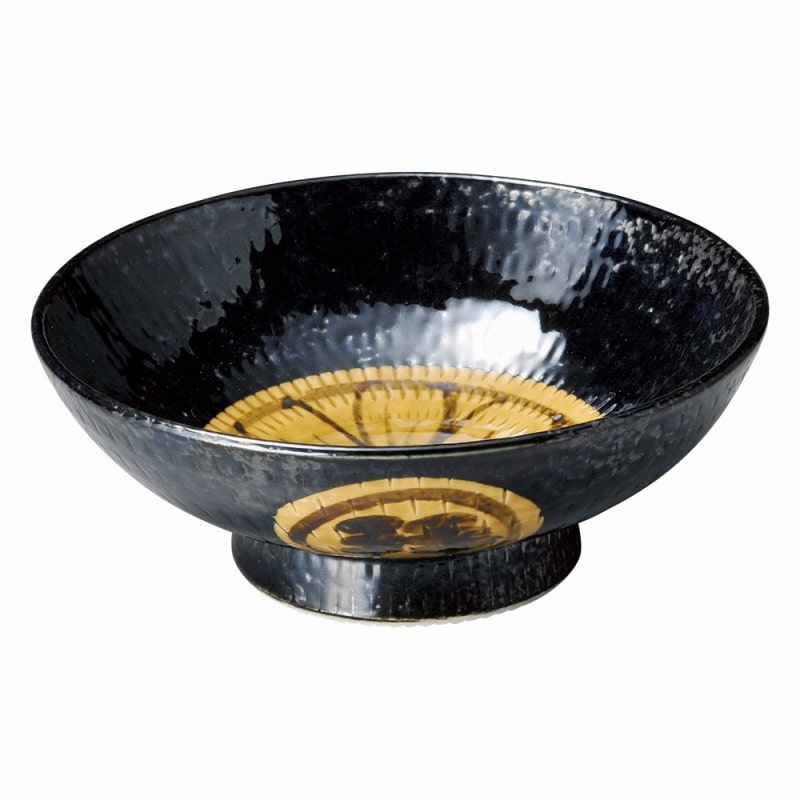 金正陶器 引出天目松竹梅6.0浅丼 1個（ご注文単位1個）【直送品】