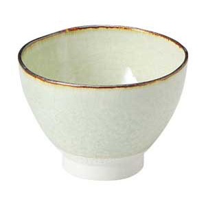 金正陶器 翠玉（貫入）石目 3.8 飯碗 1個（ご注文単位1個）【直送品】