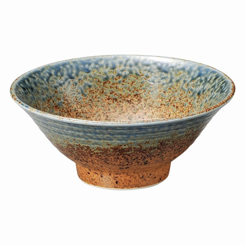 金正陶器 藍化粧6.5そば丼 1個（ご注文単位1個）【直送品】