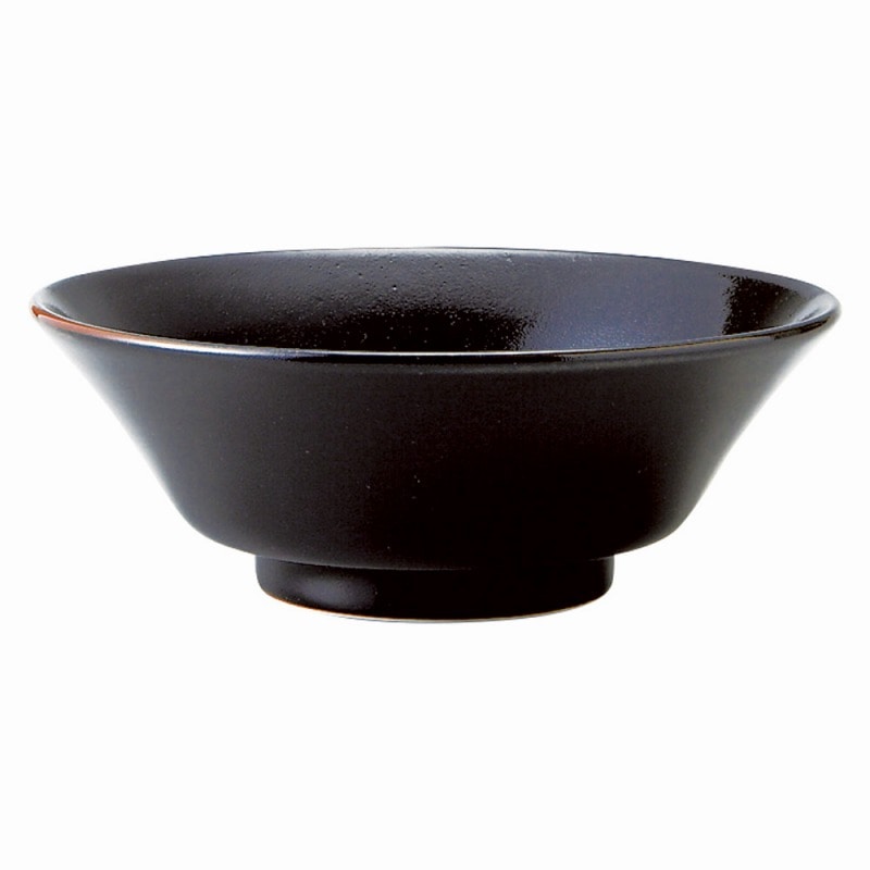 金正陶器 柚子黒天目6.5切立丼 1個（ご注文単位1個）【直送品】