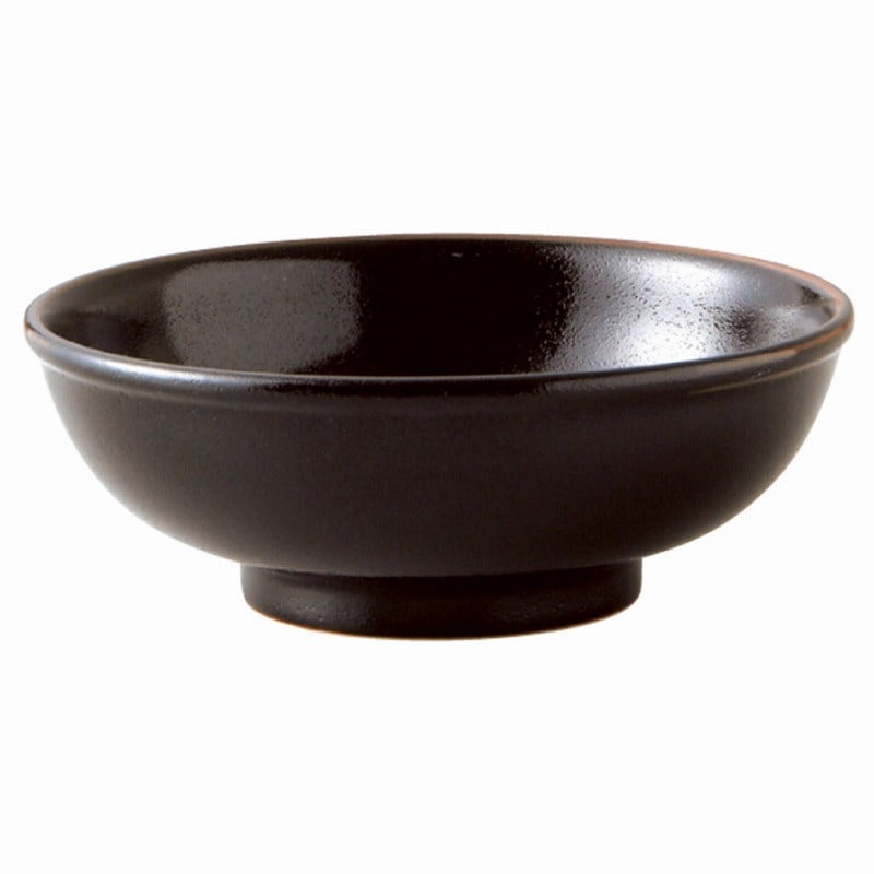 金正陶器 柚子黒天目6.0玉丼 1個（ご注文単位1個）【直送品】