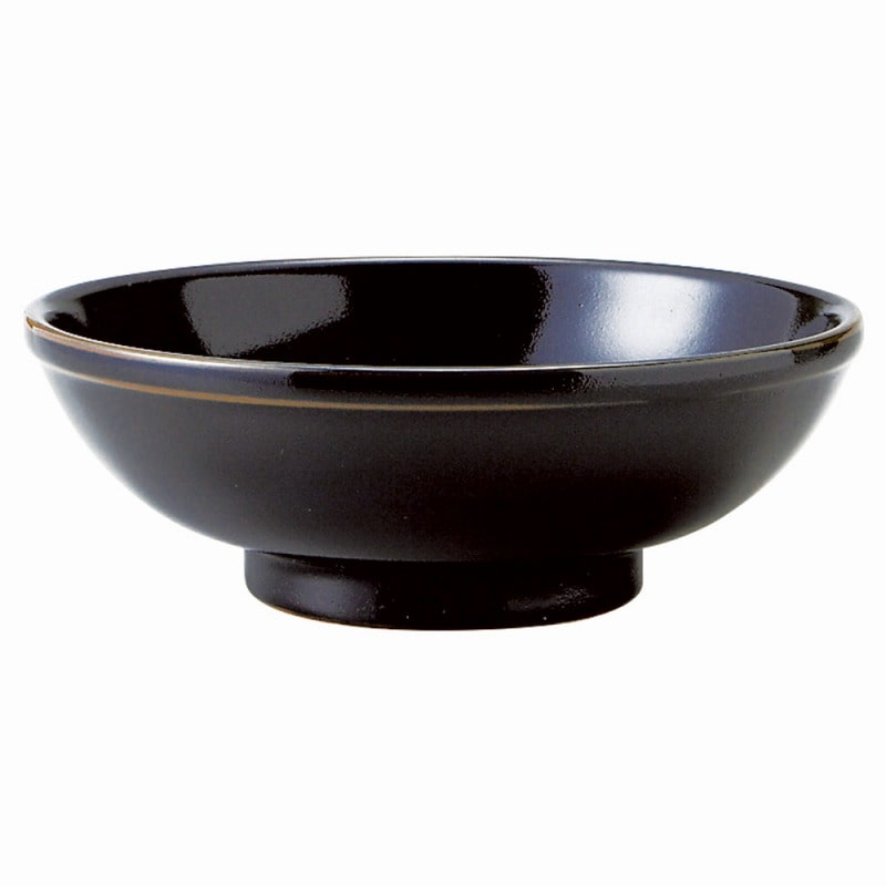 金正陶器 柚子黒天目6.5玉丼 1個（ご注文単位1個）【直送品】