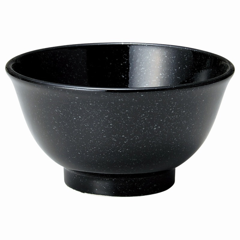 金正陶器 ニューチャイナ（黒・赤）黒反深口6.0丼 1個（ご注文単位1個）【直送品】