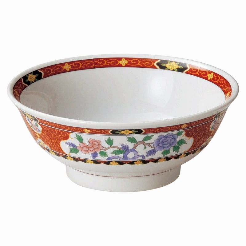 金正陶器 紅華祥6.8高台丼 1個（ご注文単位1個）【直送品】