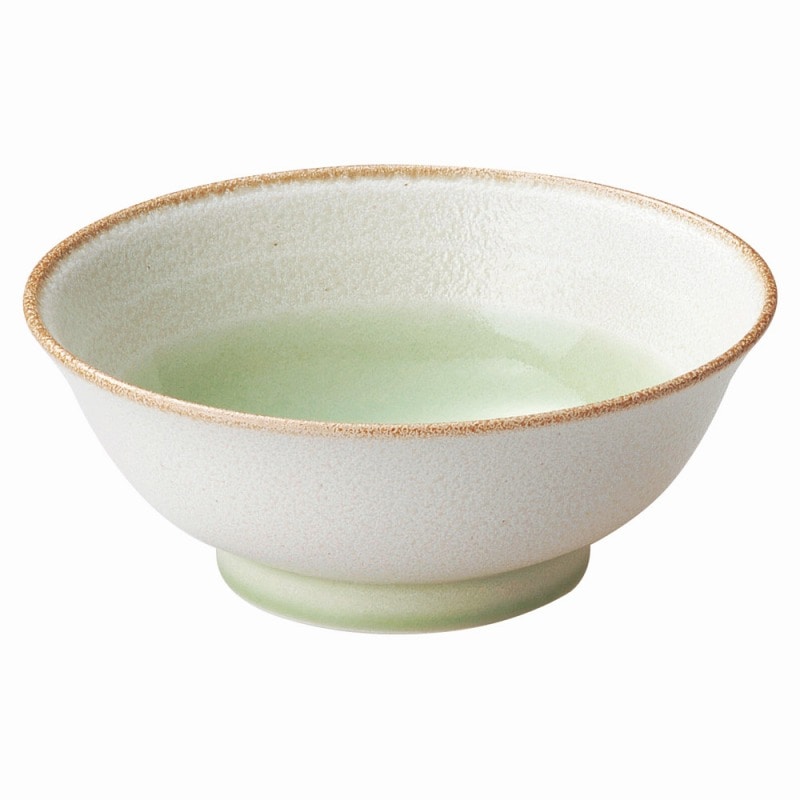 金正陶器 釉彩（若草・ピンク）若草高台7.5丼 1個（ご注文単位1個）【直送品】