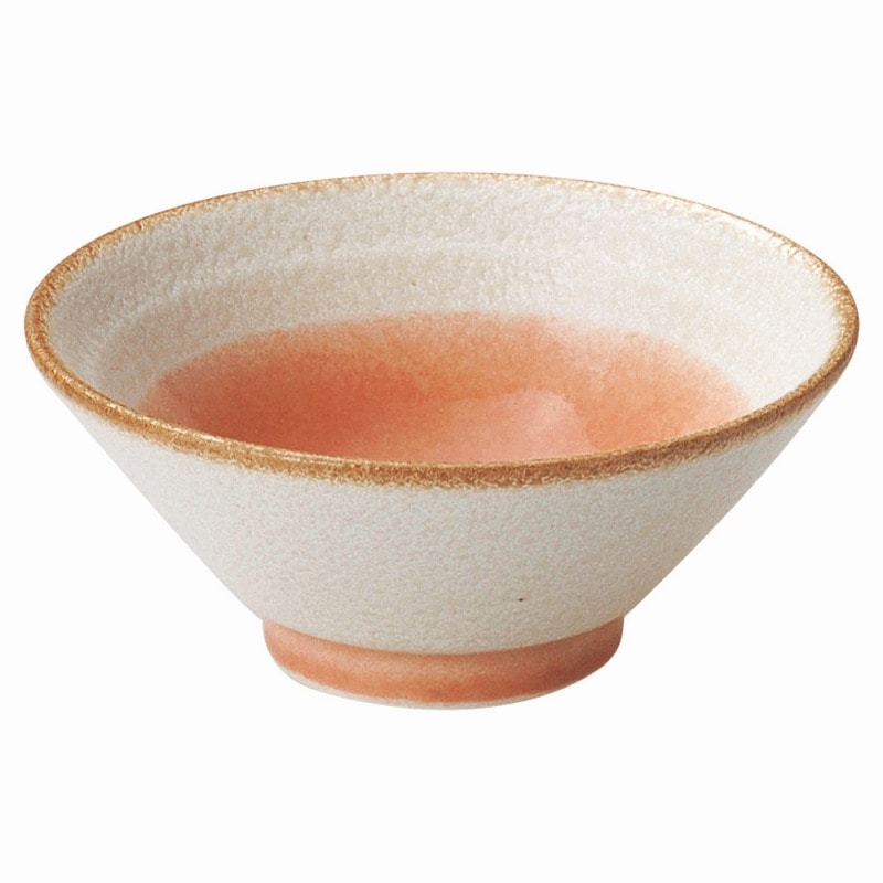 金正陶器 釉彩（若草・ピンク）ピンク5.0ライス丼 1個（ご注文単位1個）【直送品】