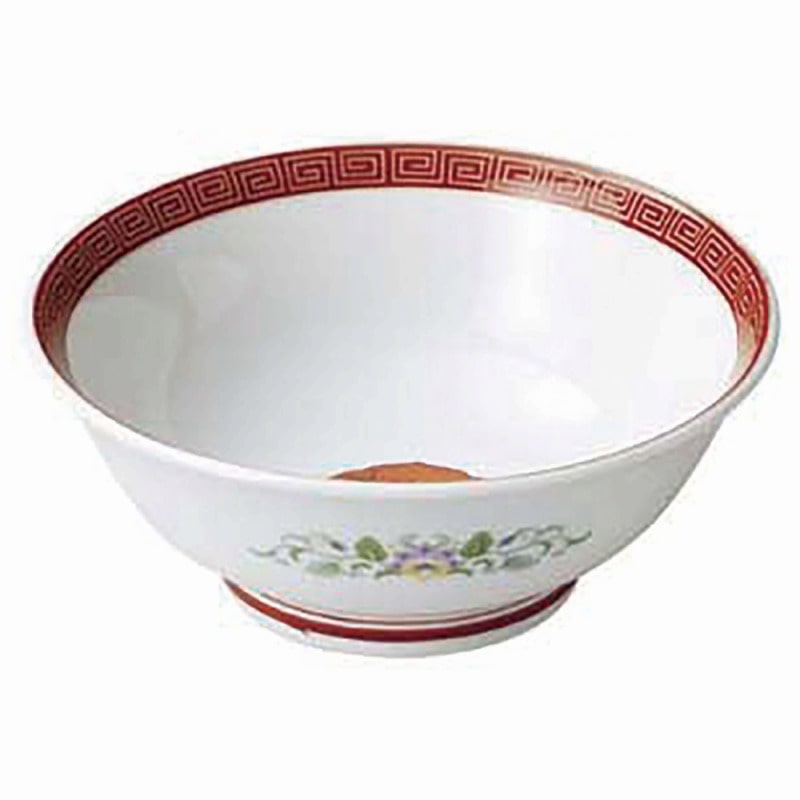 金正陶器 朱金雷門反高台6.8丼 1個（ご注文単位1個）【直送品】