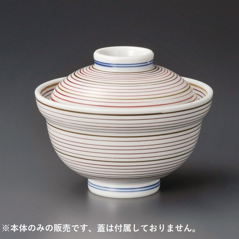 金正陶器 赤絵駒筋身丼 1個（ご注文単位1個）【直送品】