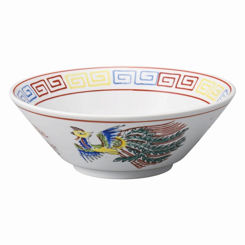 金正陶器 支那画雷門龍鳳切立6.3丼 1個（ご注文単位1個）【直送品】