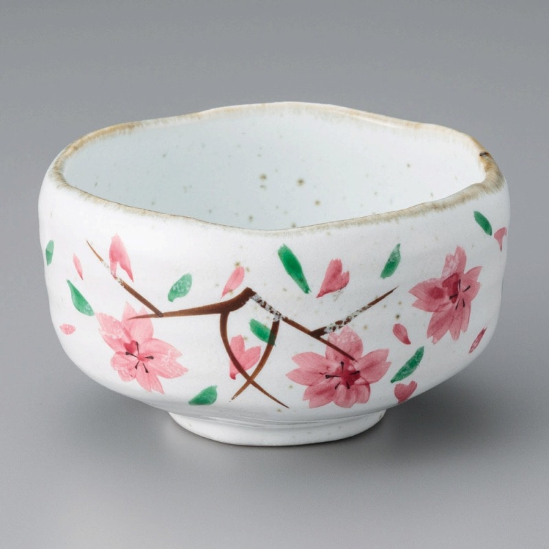 金正陶器 手描桜抹茶碗 1個（ご注文単位1個）【直送品】