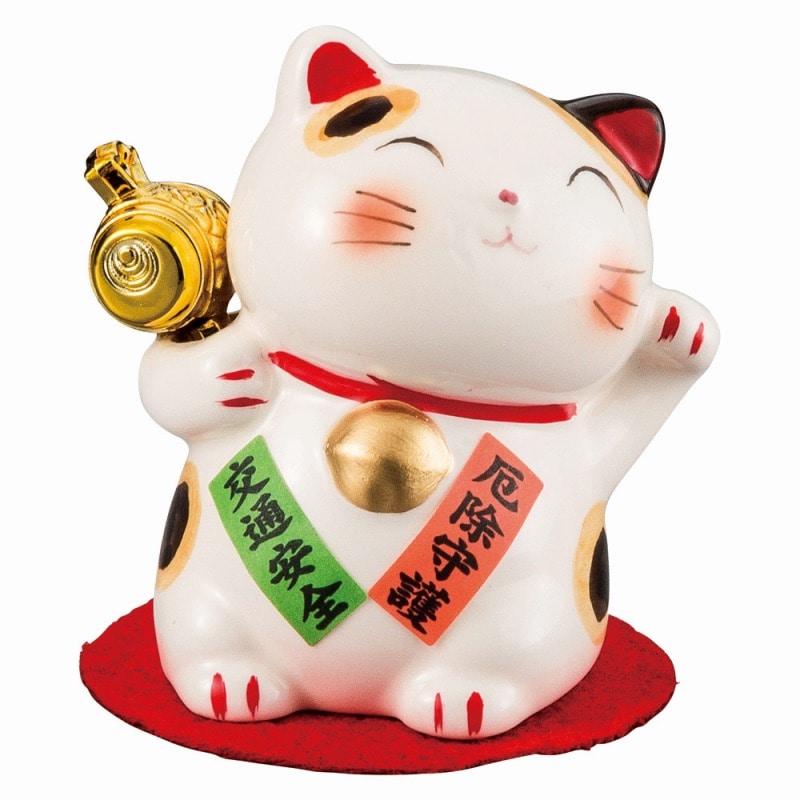 金正陶器 ほほ笑み金槌招き猫(小) 1個（ご注文単位1個）【直送品】