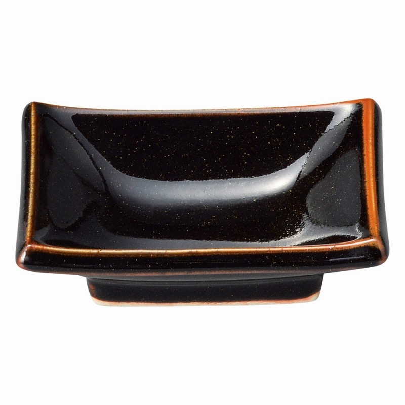 金正陶器 ゆず天目　長角千代口 1個（ご注文単位1個）【直送品】