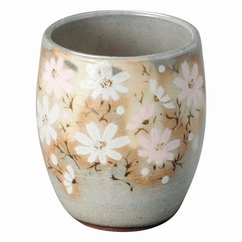 金正陶器 御本手秋桜花（コスモス）　湯呑（大） 1個（ご注文単位1個）【直送品】