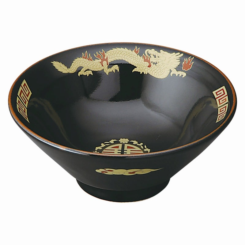 金正陶器 天目金彩竜　ライス丼 1個（ご注文単位1個）【直送品】