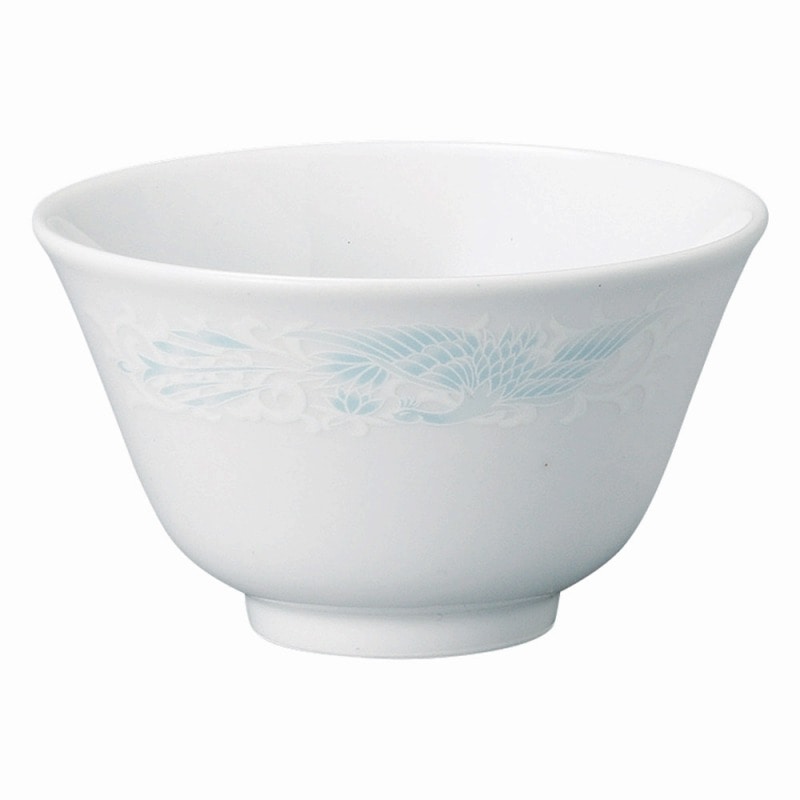 金正陶器 花蓮（スーパーホワイト）　4吋反千茶 1個（ご注文単位1個）【直送品】