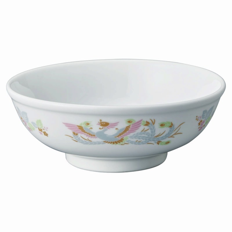 金正陶器 強化磁器　紅鳳華　7　1／2吋玉丼 1個（ご注文単位1個）【直送品】