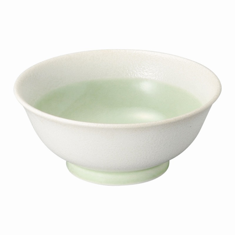 金正陶器 釉彩　（若草）　高台6.5丼 1個（ご注文単位1個）【直送品】