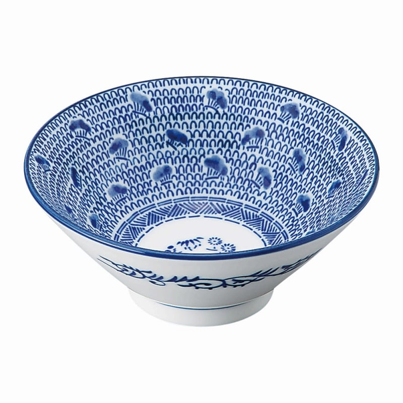 金正陶器 新古代波（タイスキ）　5.0ライス丼 1個（ご注文単位1個）【直送品】