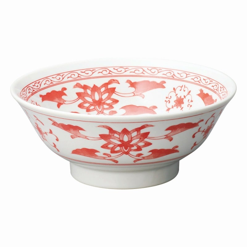 金正陶器 紅蘭　6.8ラーメン 1個（ご注文単位1個）【直送品】