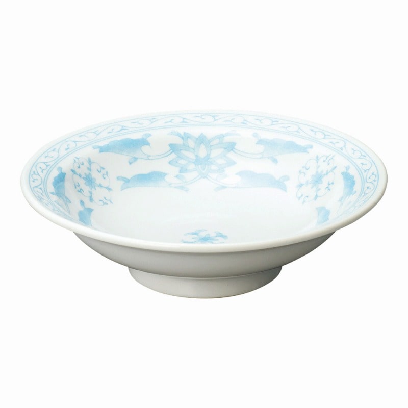 金正陶器 青蘭　6.0丸高台丼 1個（ご注文単位1個）【直送品】