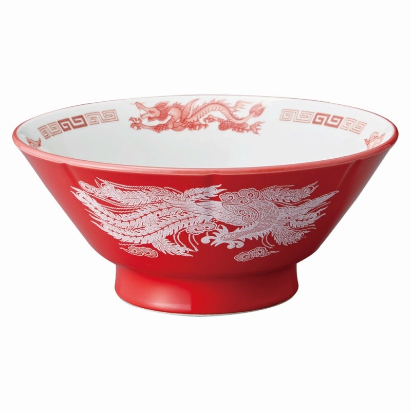 金正陶器 アカ白竜　7.0切立高台丼 1個（ご注文単位1個）【直送品】