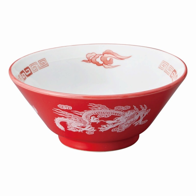 金正陶器 アカ白竜　ライス丼 1個（ご注文単位1個）【直送品】