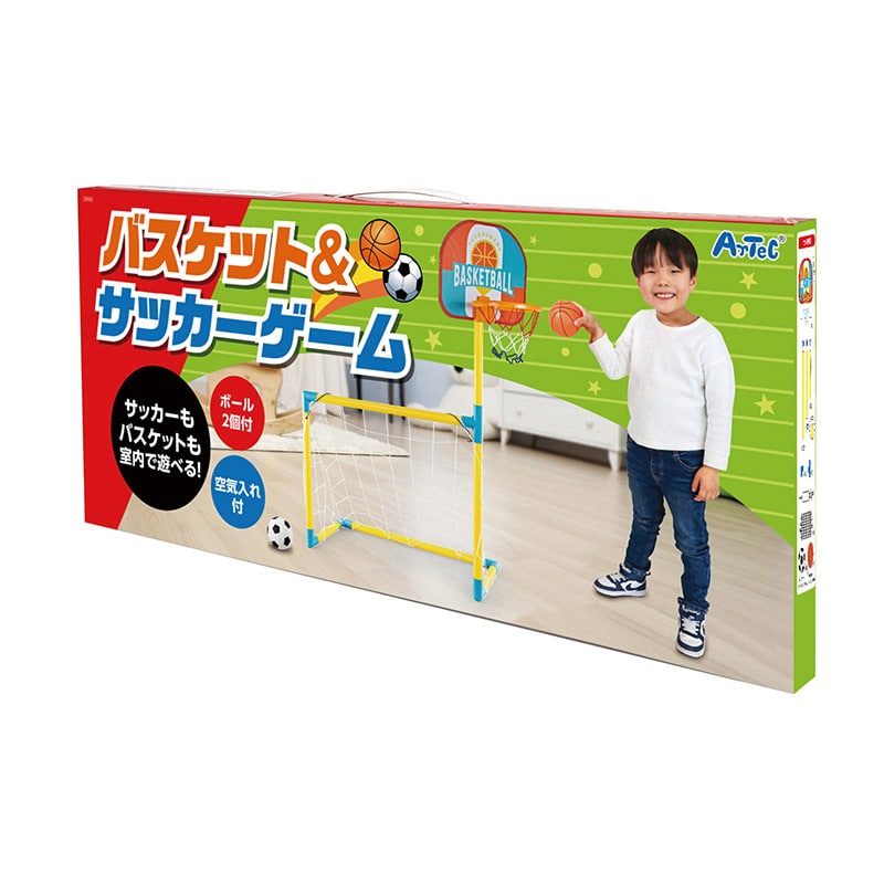 ㈱アーテックバスケット＆サッカーゲーム 1個（ご注文単位1個）【直送品】