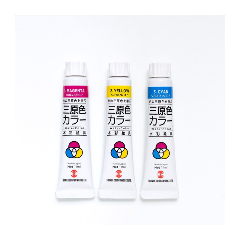 ㈱アーテックT　水彩絵具三原色カラー　7ml 1個（ご注文単位1個）【直送品】