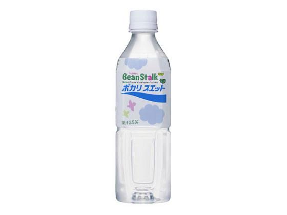 大塚製薬 ビーンスターク ポカリスエット 500ml 1本※軽（ご注文単位1本)【直送品】